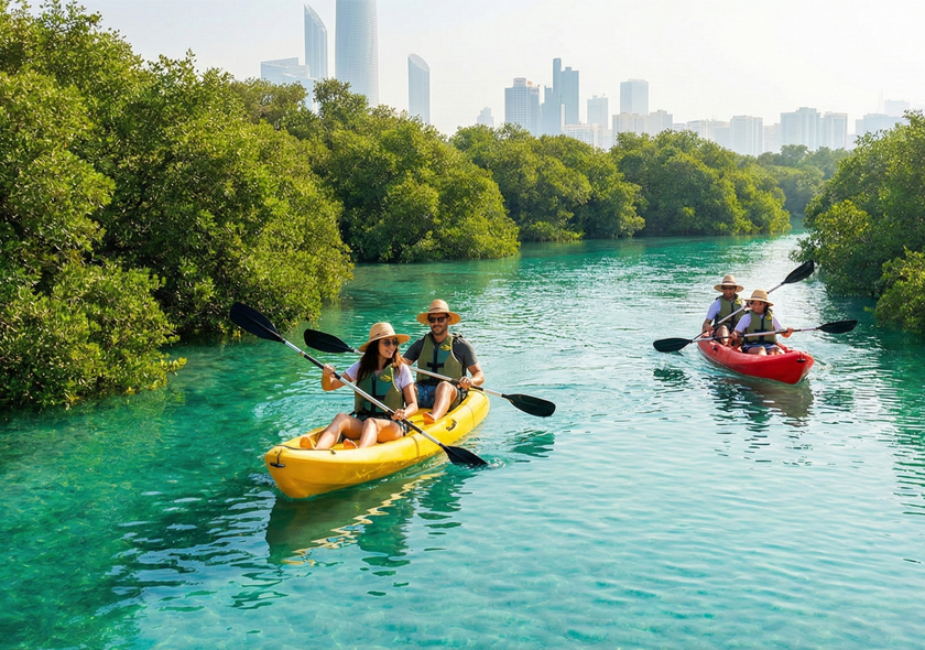Abu Dhabi Mangrove Kayaking