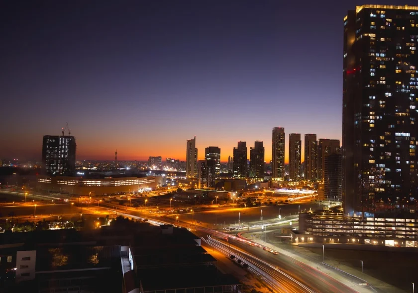 Abui Dhabi City Night