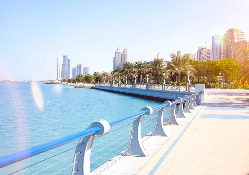 Abu Dhabi Corniche View